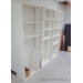 White 6 Shelf Bookcase with Fully Adjustable Shelves
